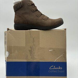 Clarks Carleigh Jade Taupe Nubuck Women’s 12W 26176004